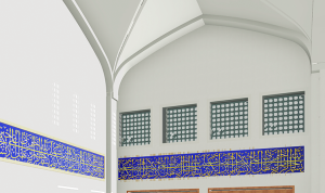 Information modeling of the eastern porch of Imam Khomeini's Great Mosque -Arsan Sarmayeh is a leading Bim company in providing Bim building information modeling and VR virtual reality services - as well as BIM building information modeling projects and VR virtual reality projects - Bim companies - Bim company - BIM software list - BIM project - About bim - bim projects - Building information modeling -